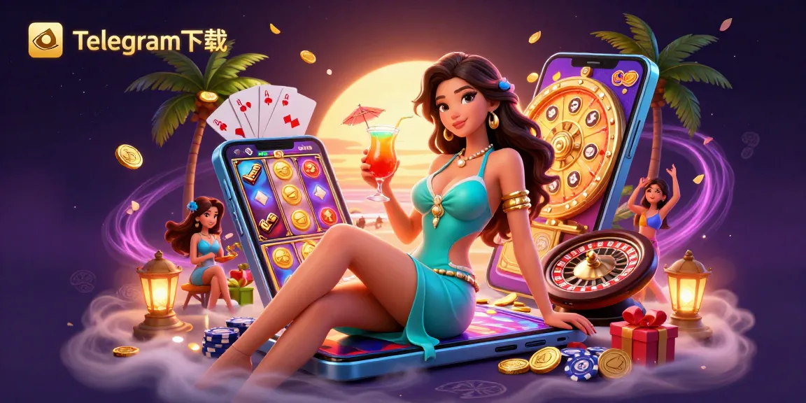 通过Telegram下载参与刺激的游戏体验，享受生动的老虎机游戏和奢华的赌场元素。